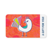 Tarjeta de regalo, Certificado de regalo, D2-05211