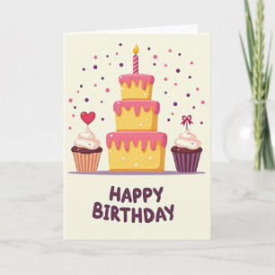 Tarjeta de regalo con corazón encima