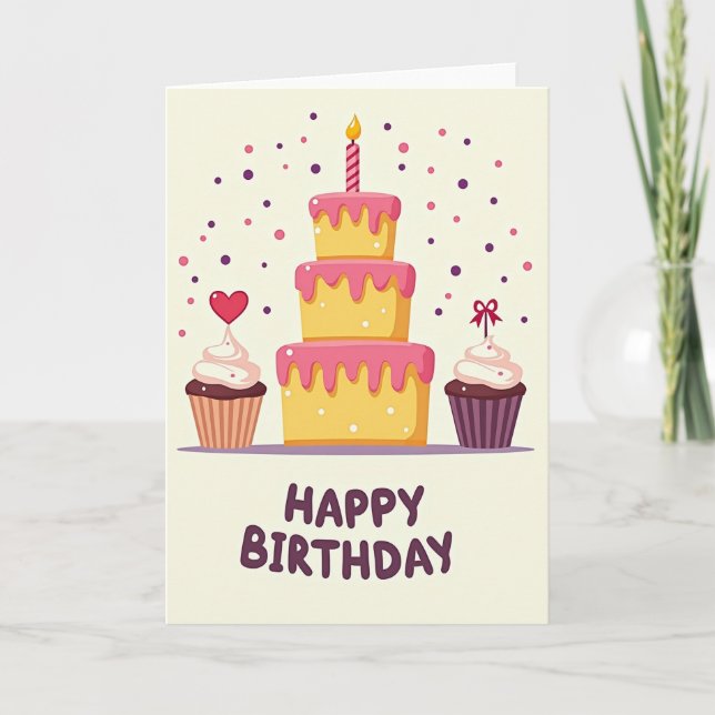 Tarjeta de regalo con corazón encima (Anverso)
