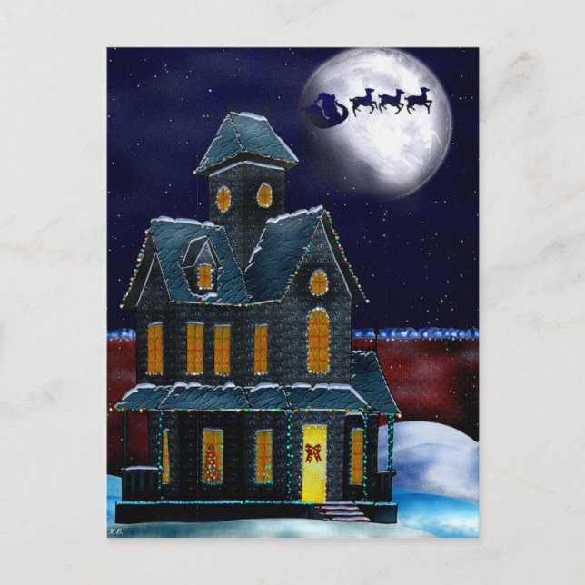 Tarjeta de REGALO de arte folclórico de vacaciones (Anverso)