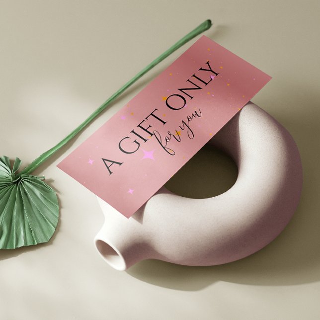 Tarjeta de regalo de certificado de oro para Rosa  (Esthetician Rose Gold Certificate Gift Card)