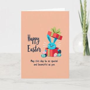 Tarjeta de regalo de criatura a rayas
