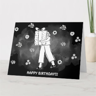 TARJETA DE REGALO DE CUMPLEAÑOS GRANDE