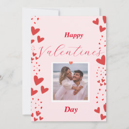 Tarjeta de regalo de Día de San Valentín de marco 