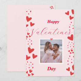 Tarjeta de regalo de Día de San Valentín de marco