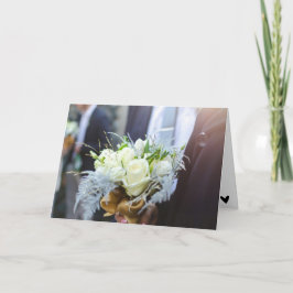Tarjeta de regalo de estilo de vida para Boda de M