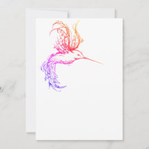 Tarjeta de regalo de Hummingbird