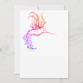 Tarjeta de regalo de Hummingbird