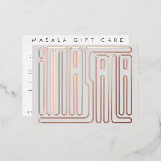 Tarjeta de regalo de Imasala