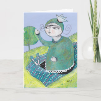 tarjeta de regalo de inspiración adorable