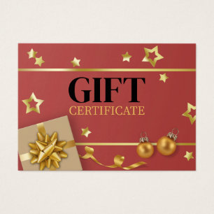 Tarjeta de regalo de la cinta de las estrellas de
