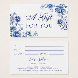 Tarjeta de regalo de la quincena floral