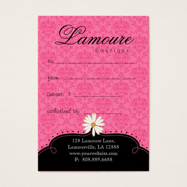 Tarjeta de regalo de moda Bonitos de zapatos Vesti (Frente)