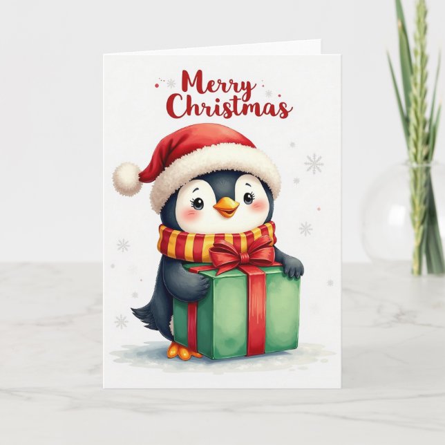 Tarjeta de regalo de pájaro encantador (Anverso)