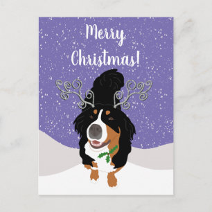 Tarjeta de regalo de perro de montaña Bernese para