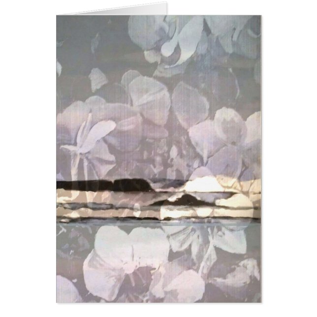 Tarjeta de regalo de surf de orquídea de VenicBeac (Frente)