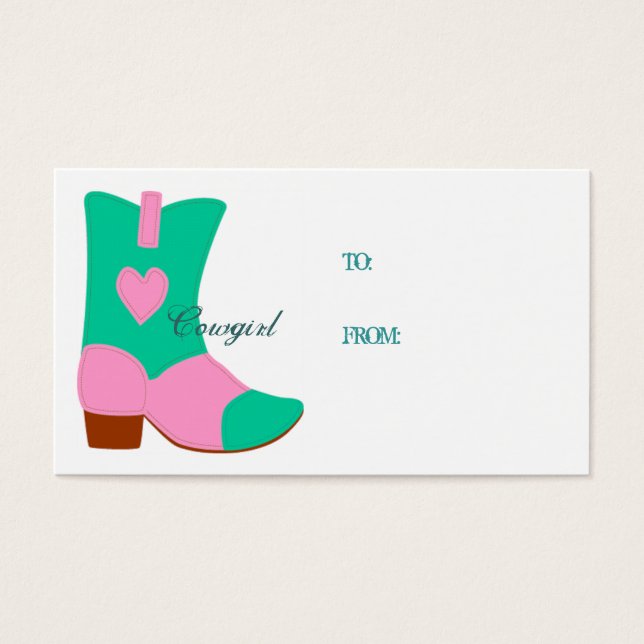 Tarjeta de regalo de vaca (Frente)