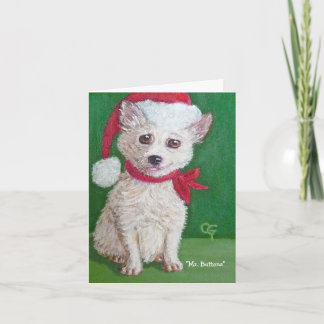 Tarjeta de regalo de vacaciones de Sr. Buttons II