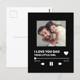 Tarjeta de regalo del Día del Padre del personaliz