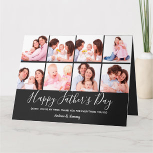 Tarjeta de regalo del Día del Padre Moderno 8 Coll