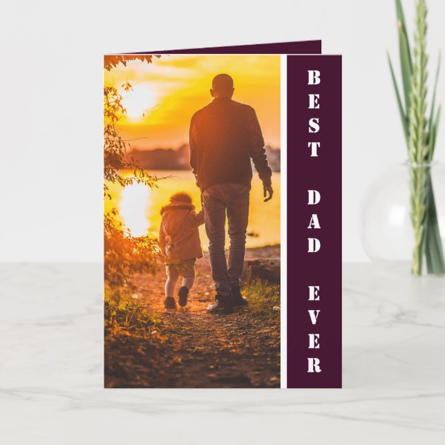 Tarjeta de regalo del Día del Personalizado de la  (Anverso)