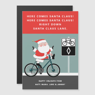 Tarjeta de regalo divertida de Navidad