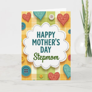 Tarjeta de regalo Floral Stepmom