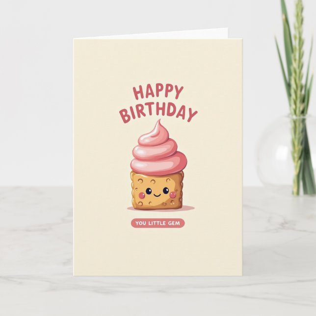 Tarjeta de regalo horneado alegre (Anverso)