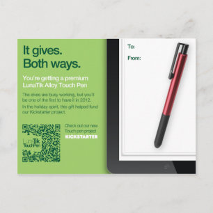 Tarjeta de regalo Luna Tik Touch Pen - Aleación