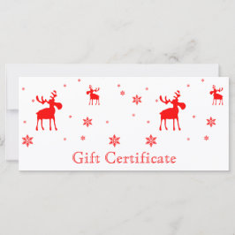 Tarjeta de regalo moderna y sencilla de bollos de