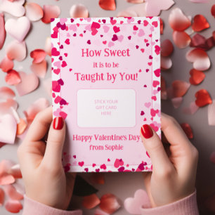 Tarjeta de regalo para el Día de San Valentín para