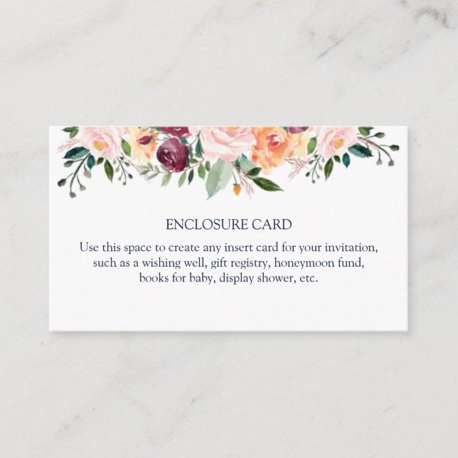 Tarjeta de regalo para el té (Anverso)