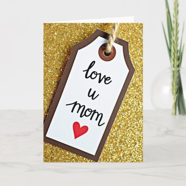 Tarjeta de regalo para mamá (Anverso)