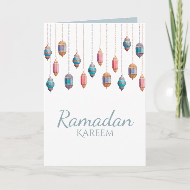 Tarjeta de regalo Ramadan Kareem (Anverso)