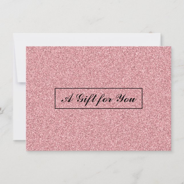 Tarjeta de regalo | Salón Rosa de oro y Spa Purpur (Anverso)