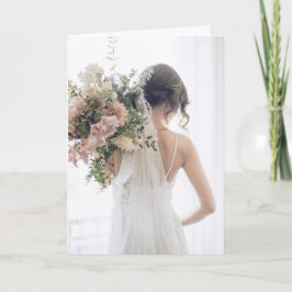 Tarjeta de regalo Shabby Chic Modern Wedn Shower