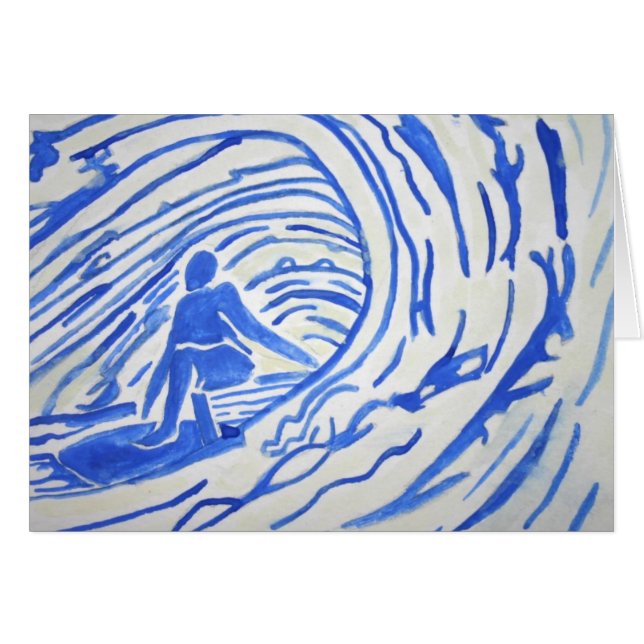 tarjeta de regalo simple de la resaca (Anverso (Horizontal))