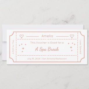 Tarjeta de regalo, tarjeta de regalo personalizada