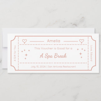 Tarjeta de regalo, tarjeta de regalo personalizada