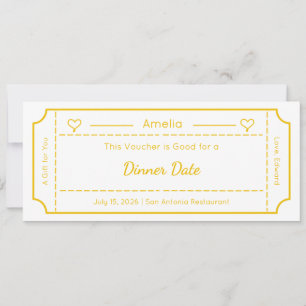 Tarjeta de regalo, tarjeta de regalo personalizada