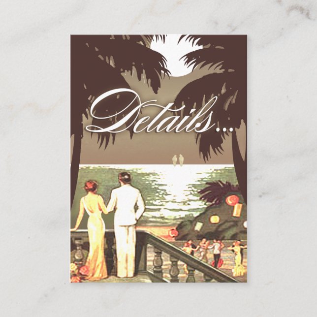 Tarjeta de registro de detalles de la playa Art De (Anverso)