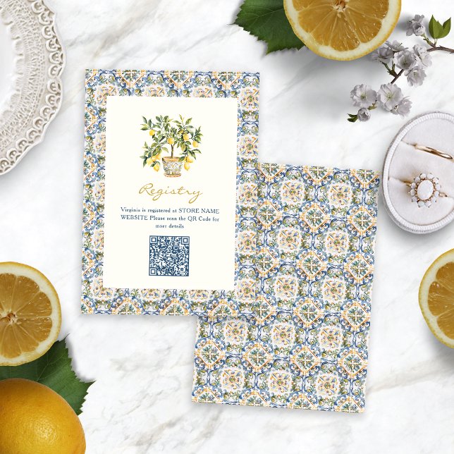 Tarjeta de registro italiana (Italian Registry Card
)