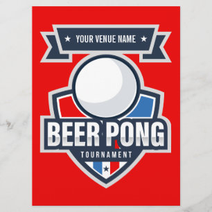 Tarjeta de reglas del torneo de personalizable Bee