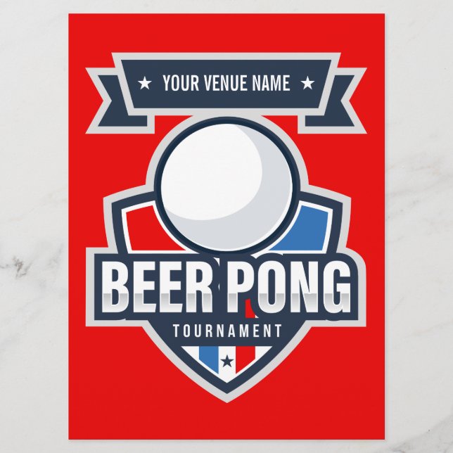 Tarjeta de reglas del torneo de personalizable Bee (Anverso)