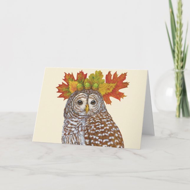 tarjeta de Reina del Festival de Otoño (Anverso)