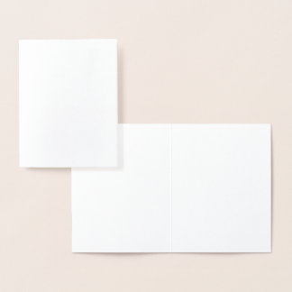 Tarjeta de Relieve metalizado