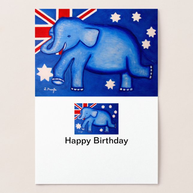 Tarjeta de Relieve metalizado (Interior)