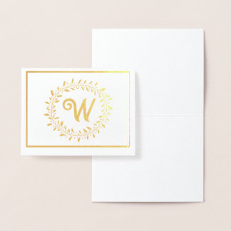 Tarjeta de Relieve metalizado con ornamentos senci