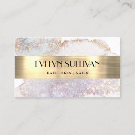 Tarjeta de Relieve metalizado de acuarela Shimmer