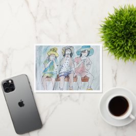 Tarjeta de Relieve metalizado de Fiesta social Ice